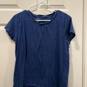 Jcrew Blue Boyfriend Tee